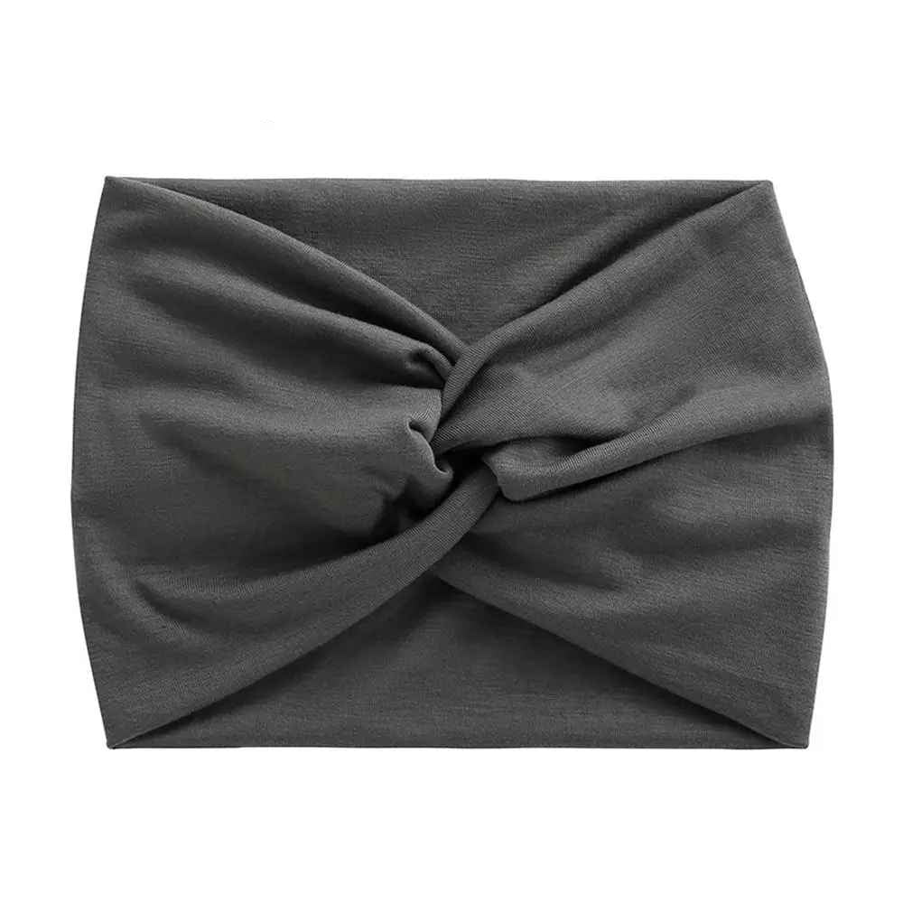 BANDEAU POUR LES CHEVEUX | CONFORT INTEMPOREL LARGE TORSADÉ
