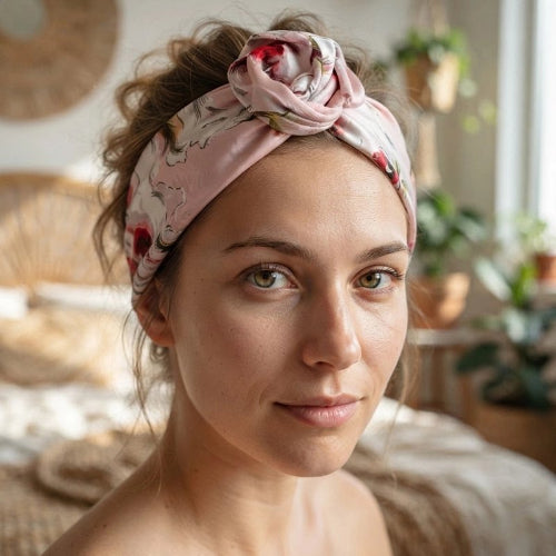 bandeau-cheveux-femme-avec-chignon