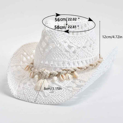 Chapeau femme été | Tissé