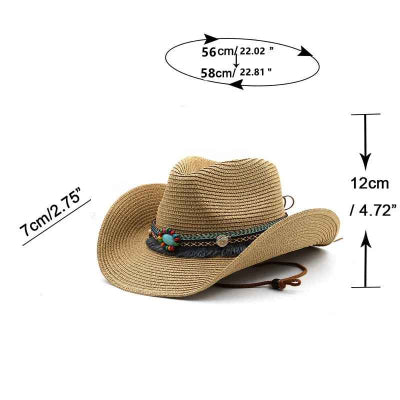 Chapeau de cowboy | Paille