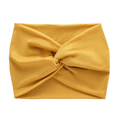 BANDEAU POUR LES CHEVEUX | CONFORT INTEMPOREL LARGE TORSADÉ