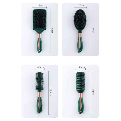 Brosse cheveux bouclés | Antidérapante (4pcs)