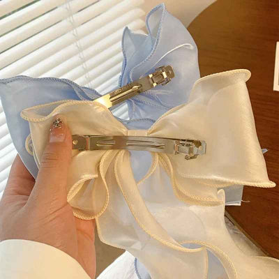 BARRETTE A CHEVEUX | NOEUD PAPILLON