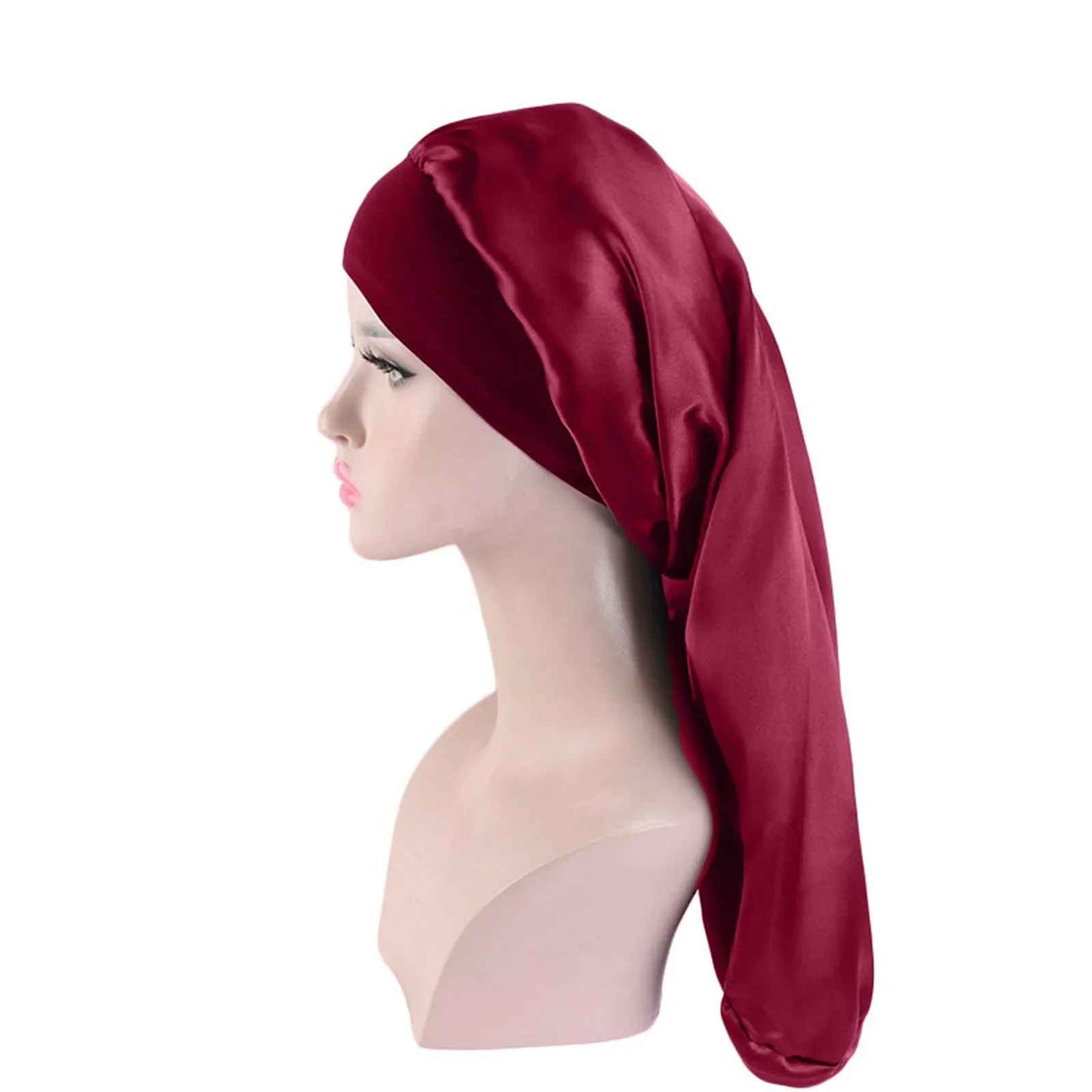 BONNET EN SATIN | LARGE BANDE ELASTIQUE
