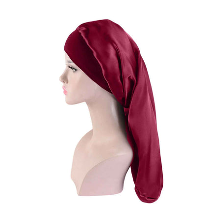 BONNET EN SATIN | LARGE BANDE ELASTIQUE
