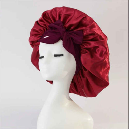BONNET EN SATIN | NUIT PROTECTRICE