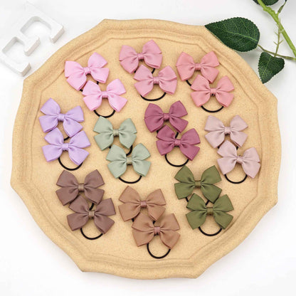 ELASTIQUE CHEVEUX BEBE | NOEUD PAPILLON DOUX ET RESISTANT