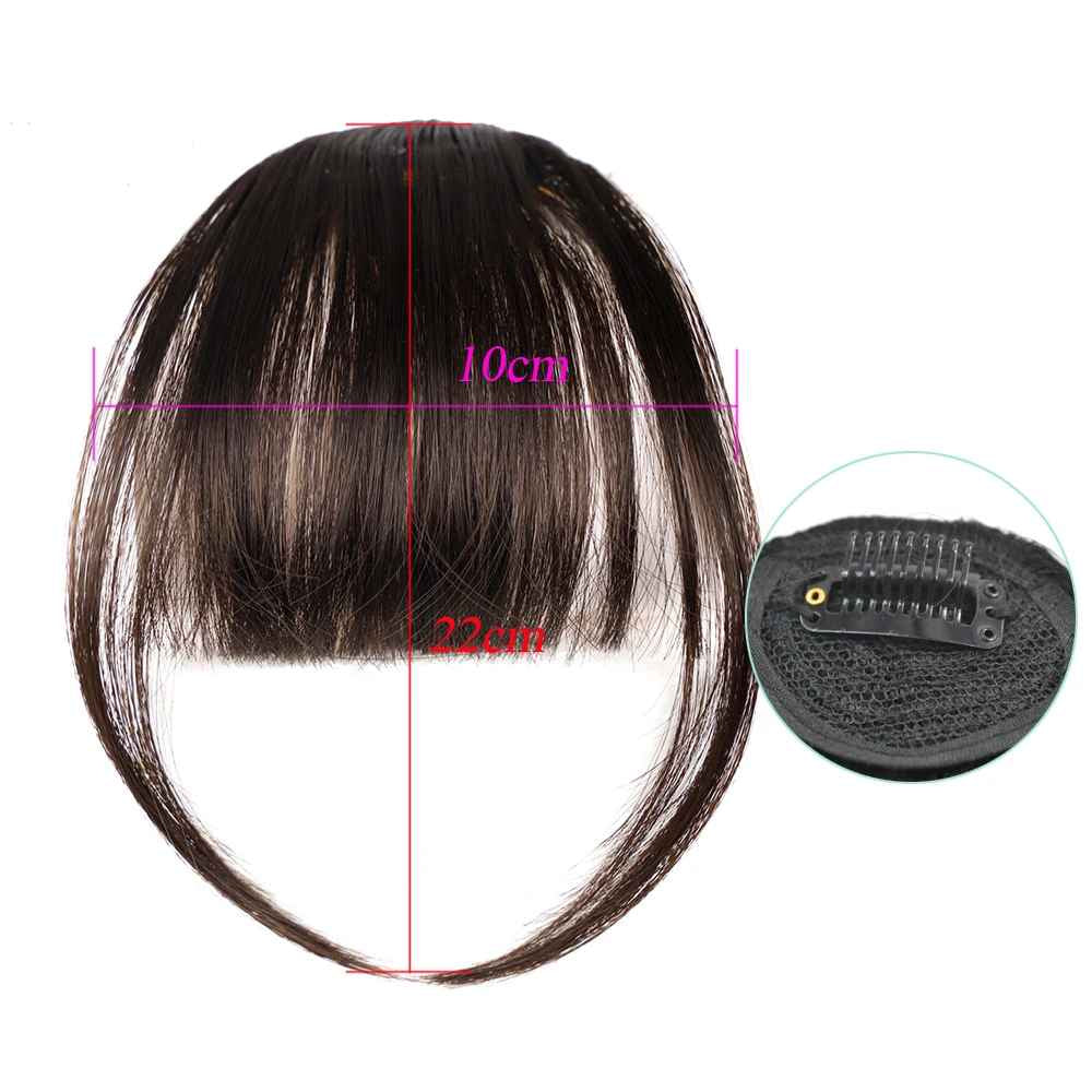 Extension clip cheveux | Frange émoussée