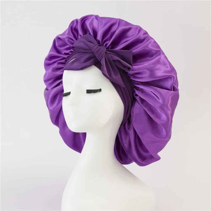 BONNET EN SATIN | NUIT PROTECTRICE