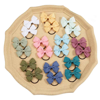 ELASTIQUE CHEVEUX BEBE | NOEUD PAPILLON DOUX ET RESISTANT