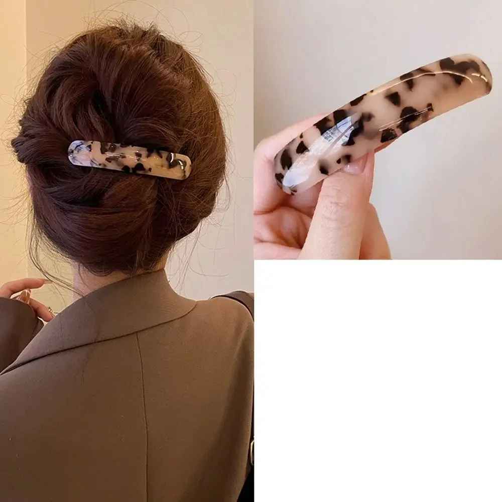 Barrette-cheveux-ecaille-elliptique-fixation-solide-chignon-style-elegant-quotidien