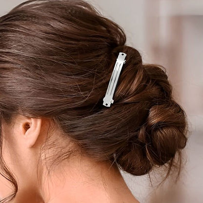 Barrette-cheveux-metal-sublime-coiffure-chignon-douceur- finesse-elegance