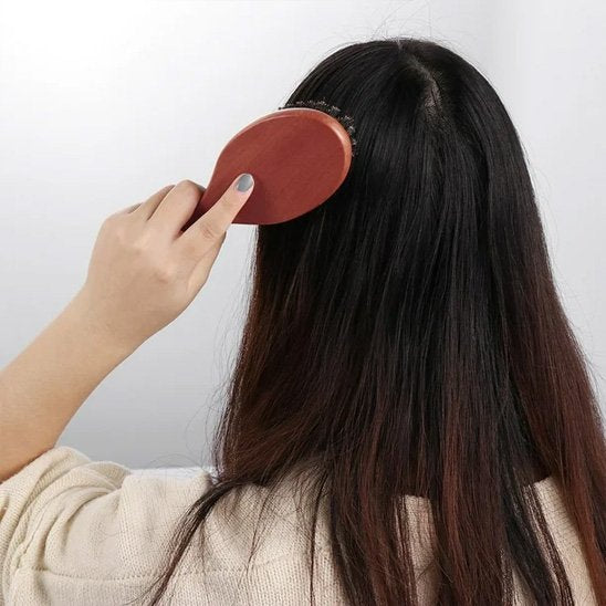 Brosse-à-cheveux-poil-de-sanglier-lissant-longue-chevelure-noire-droite-en-interieur