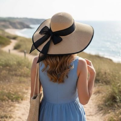 Chapeau-femme-ete-paille-ruban-noir-sentier-cotier-style-vacances-boheme