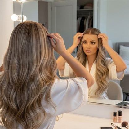Perruque-femme-longue-blonde-ondulee-look-naturel-coiffage-facile-style-elegant