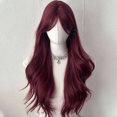 Perruque-longue-bordeaux-ondulee-raie-centrale-look-naturel-brillance-elegante-style-femme
