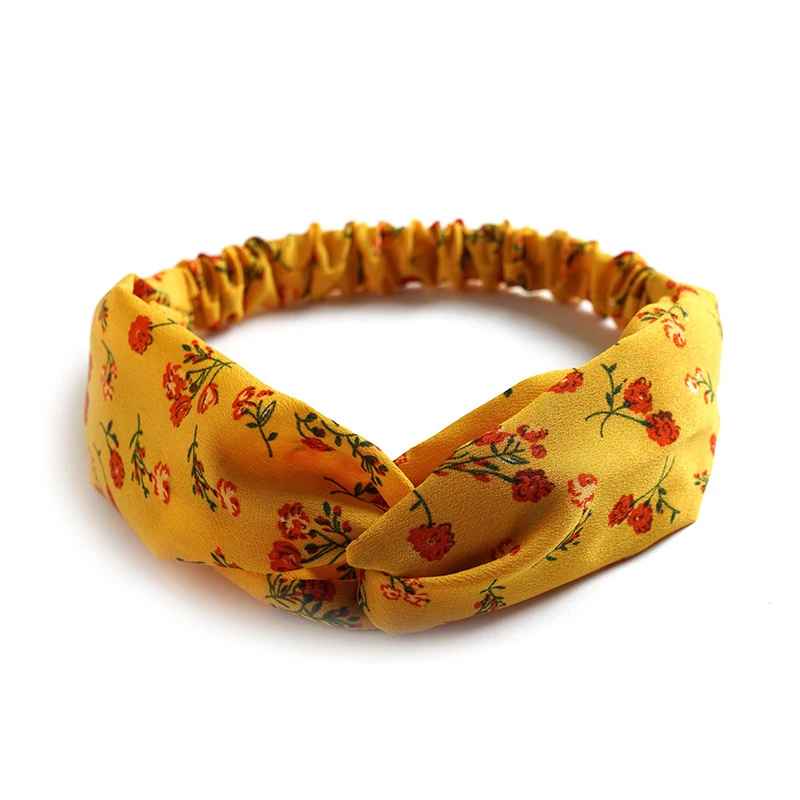 bandeau-cheveux-femme-jaune-fleuri-noeud-style-estival-vif-confort-quotidien