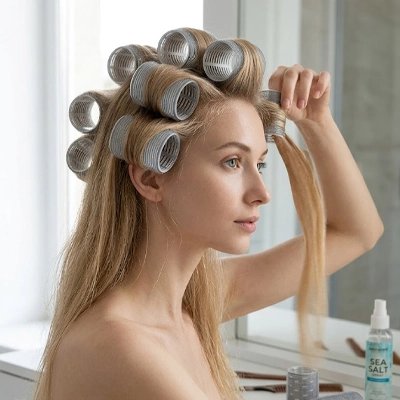 bigoudis-cheveux-sans-chaleur-boucles-volume-styling-soin-capillaire-ergonomique-pratique-facile