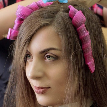 bigoudis-rose-coiffage-sans-chaleur-cheveux-bruns-boules-naturel-facile