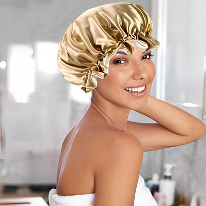 bonnet-en-satin-bonnet-de-douche-satin-or-eclatant-protection-impermeable-rituel-beaute-confortable