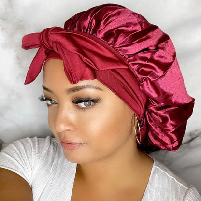 bonnet-en-satin-bordeaux-nuit-protectrice-cheveux-femme-noeud-large-style-elegant