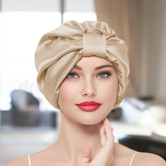 bonnet-en-satin-champagne-turban-soyeux-noeud-frontal-style-elegant-cheveux-proteges