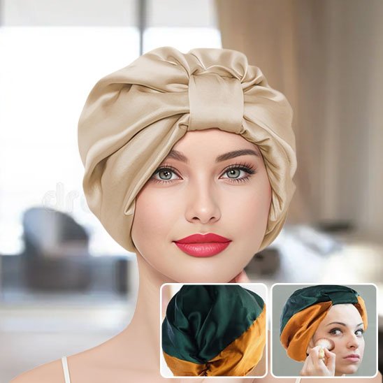bonnet-en-satin-nude-elegant-confort-nuit-protection-cheveux-style-polyvalent
