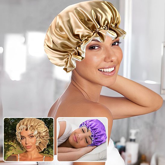 bonnet-en-satin-or-lumineux-protection-cheveux-nuit-style-confort-elegance-premium
