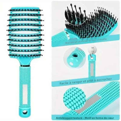 Brosse à cheveux masser stimule cuir chevelu