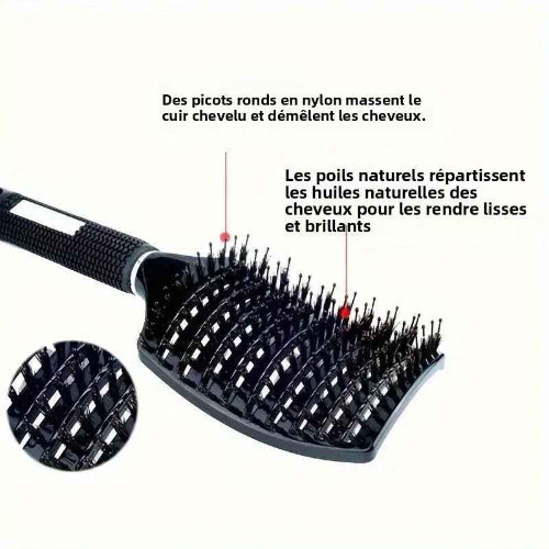 brosse à cheveux picots