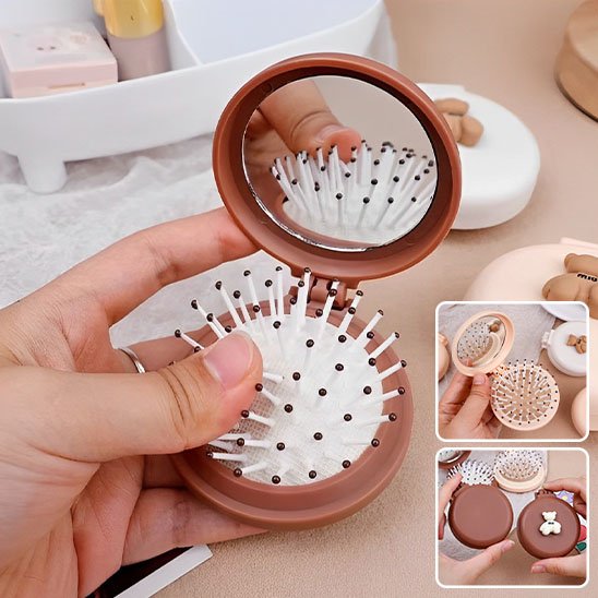 brosse-cheveux-compact-pliant-miroir-portable-coiffure-voyage-pratique-design-mignon-enfant