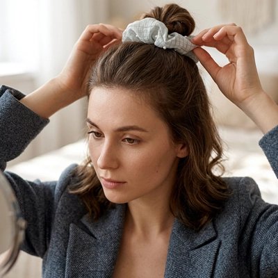 chouchou-pour-les-cheveux-gris-coiffure-femme-elastique-style-attache-mode-doux
