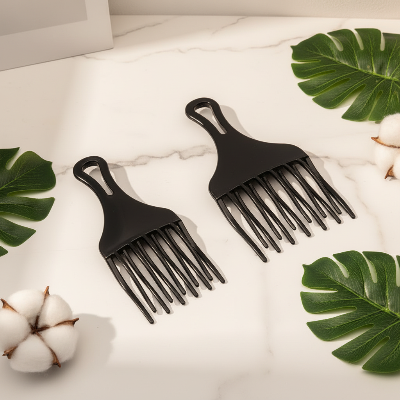 peigne afro dents larges petit format 168mm demele style naturel quotidien