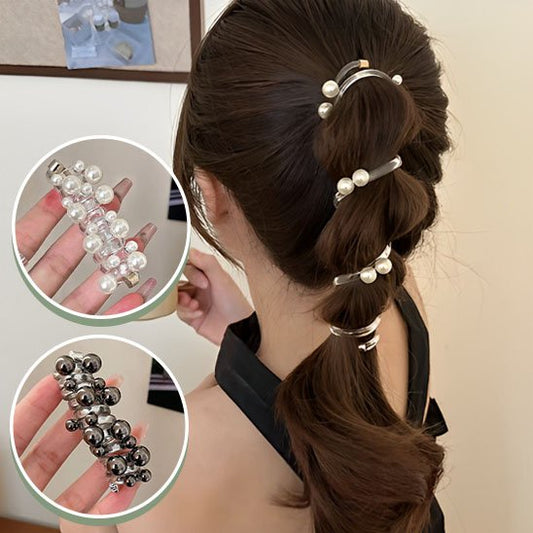 Elastique-cheveux-perle-spirale-femme-accessoire-chic-coiffure-tendance