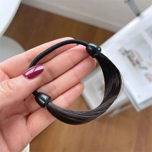 Élastique-pour-cheveux-noir
