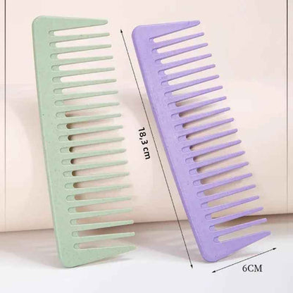 peigne-dents-larges-deux-violet-vert-avec-dimensions