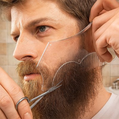 peigne‑a‑barbe‑transparent‑guidant‑ligne‑parfaite‑taille‑symetrique‑soin‑masculin