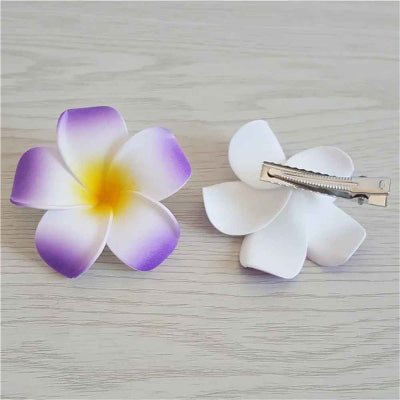 pince-à-cheveux-fleur-violet