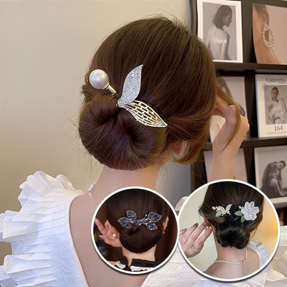 épingle-à-cheveux-perle-feuille-metal-chignon-femme-elegance-nature-style-raffine
