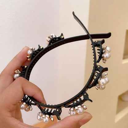 serre-tête-femme-perles-clips-coiffant-elegant-cheveux-pratique-polyvalent-confortable