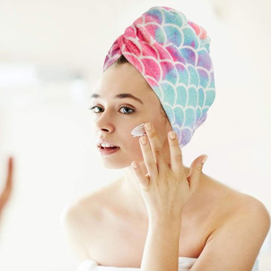 serviette-cheveux-ecaille-couleur-ultra-absorbante-sechage-rapide-enfant-bain