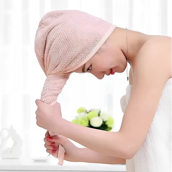serviette-cheveux-turban-rose-microfibre-absorbante-torsion-sechage-rapide-rituel-beaute