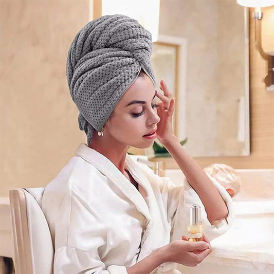 serviette-en-microfibre-cheveux-grise-turban-absorbant-soin-visage-matin-rituel-beaute