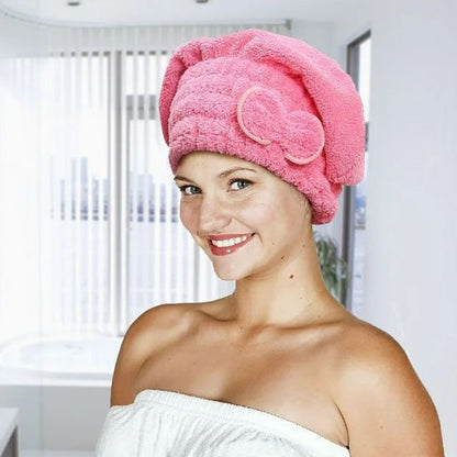 serviette-microfibre-cheveux-rose-turban-noeud-sechage-rapide-confort-soin-capillaire