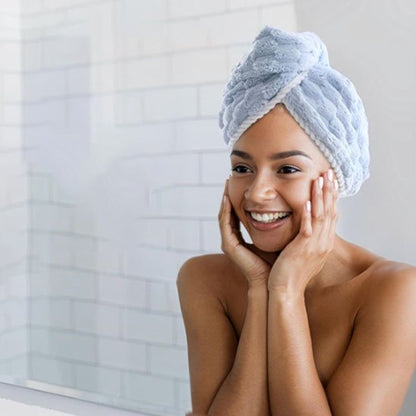  serviette-microfibre-pour-cheveux-bleue-turban-absorbante-sechage-rapide-rituel-soin-matin