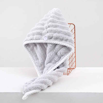 serviette-microfibre-pour-cheveux-grise