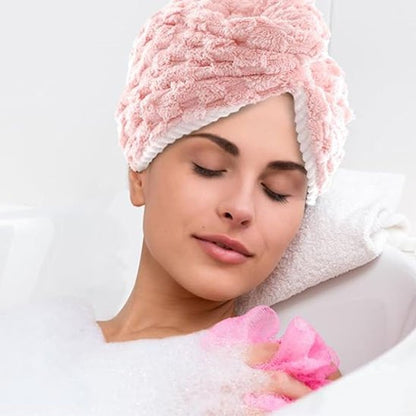 serviette-microfibre-pour-cheveux-rose-turban-bain-relaxant-sechage-rapide-soin-capillaire