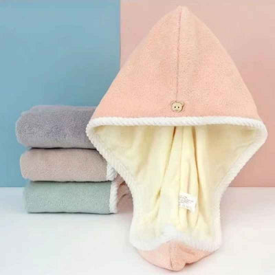 Serviette ultra absorbante cheveux microfibre douce routine matin