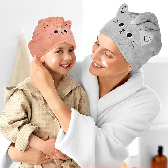 serviettes-cheveux-chat-duo-microfibre-mignonne-sechage-rapide-soin-peau-rituel-detente