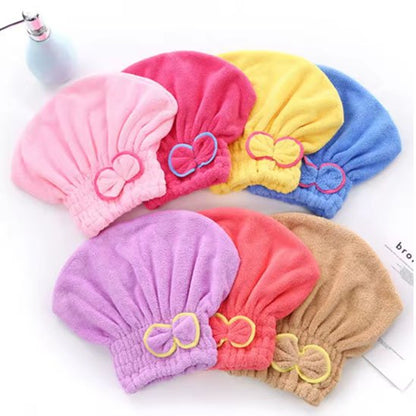 serviettes-microfibre-cheveux-multicolores-turban-noeud-sechage-rapide-confort-soin-capillaire